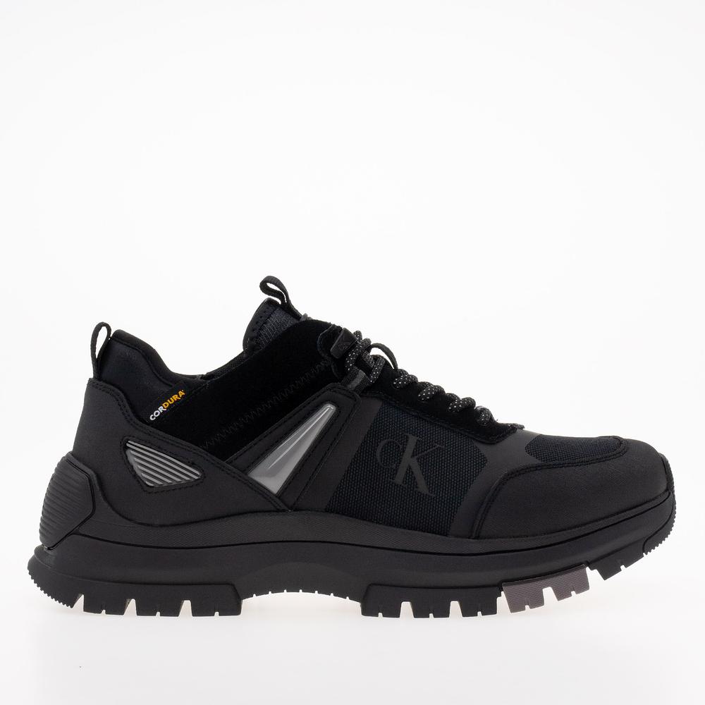 Boty Calvin Klein Jeans Hiking Lace Up Low Cor YM0YM00801-00T - černé