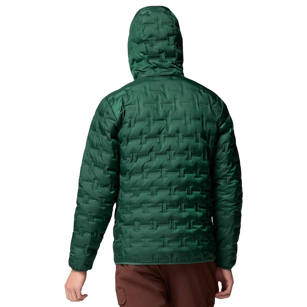 Pánská bunda Columbia Delta Ridge II Down Hooded 2086222375 - zelené