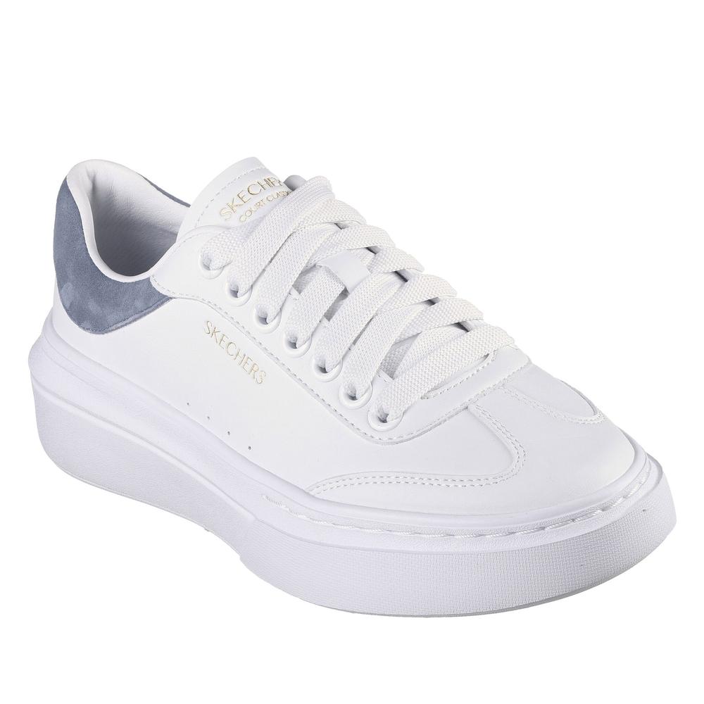 Boty Skechers Cordova Classic 185060WBL - bílé
