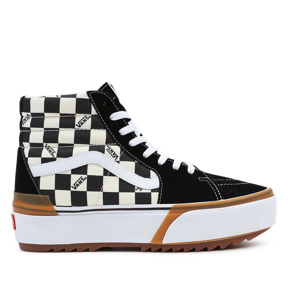 Boty Vans Sk8-Hi Stacked VN0A4BTWVLV1 - černé