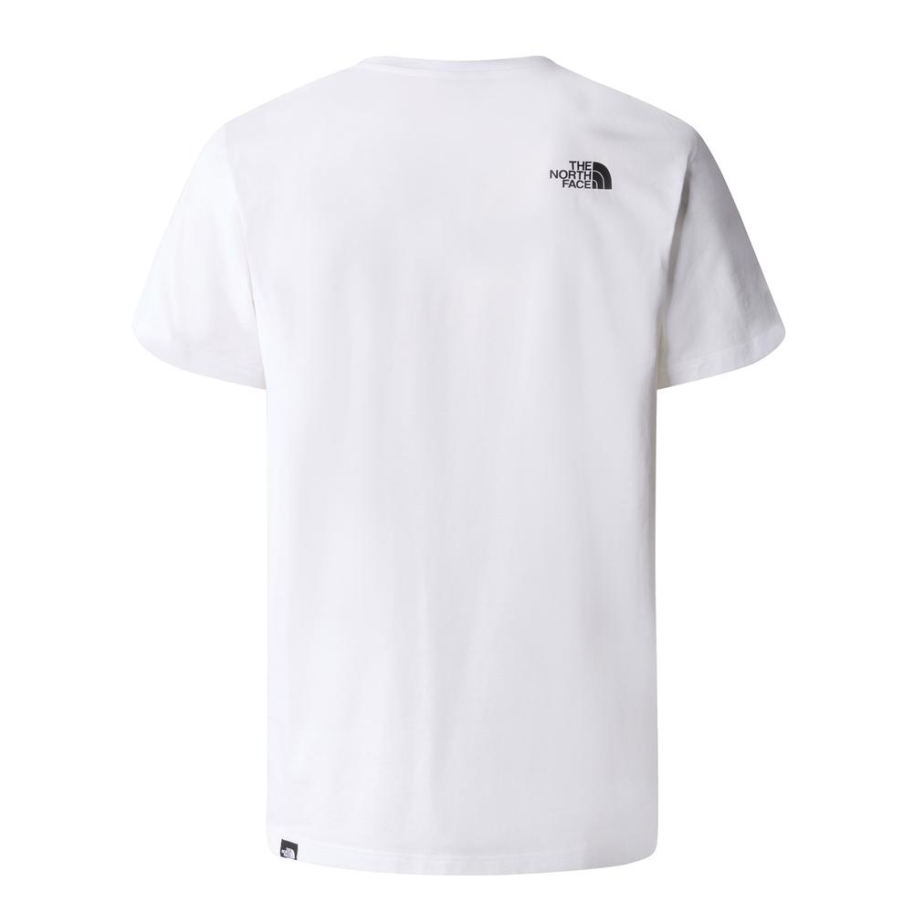 Tričko The North Face Simple Dome 0A87NGFN41 - bílé
