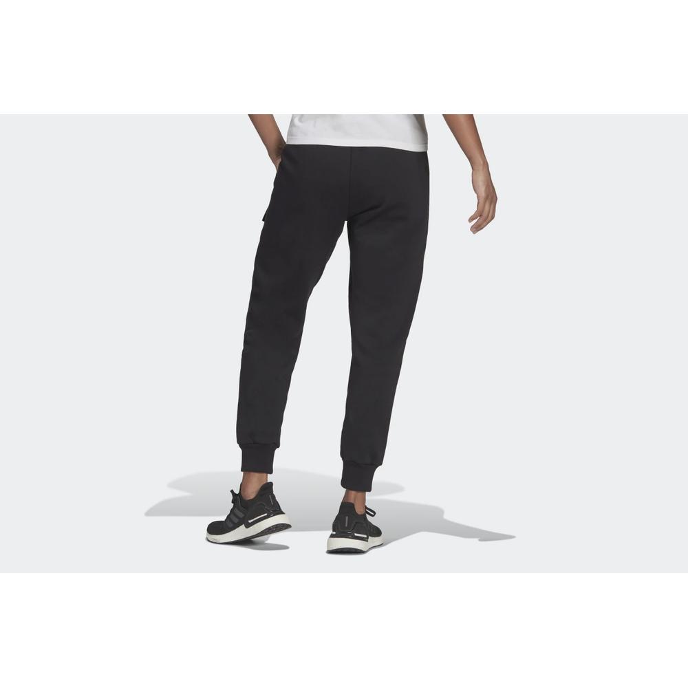 Sportovní tepláky adidas Sportswear Studio Lounge Fleece HE0421 - černé