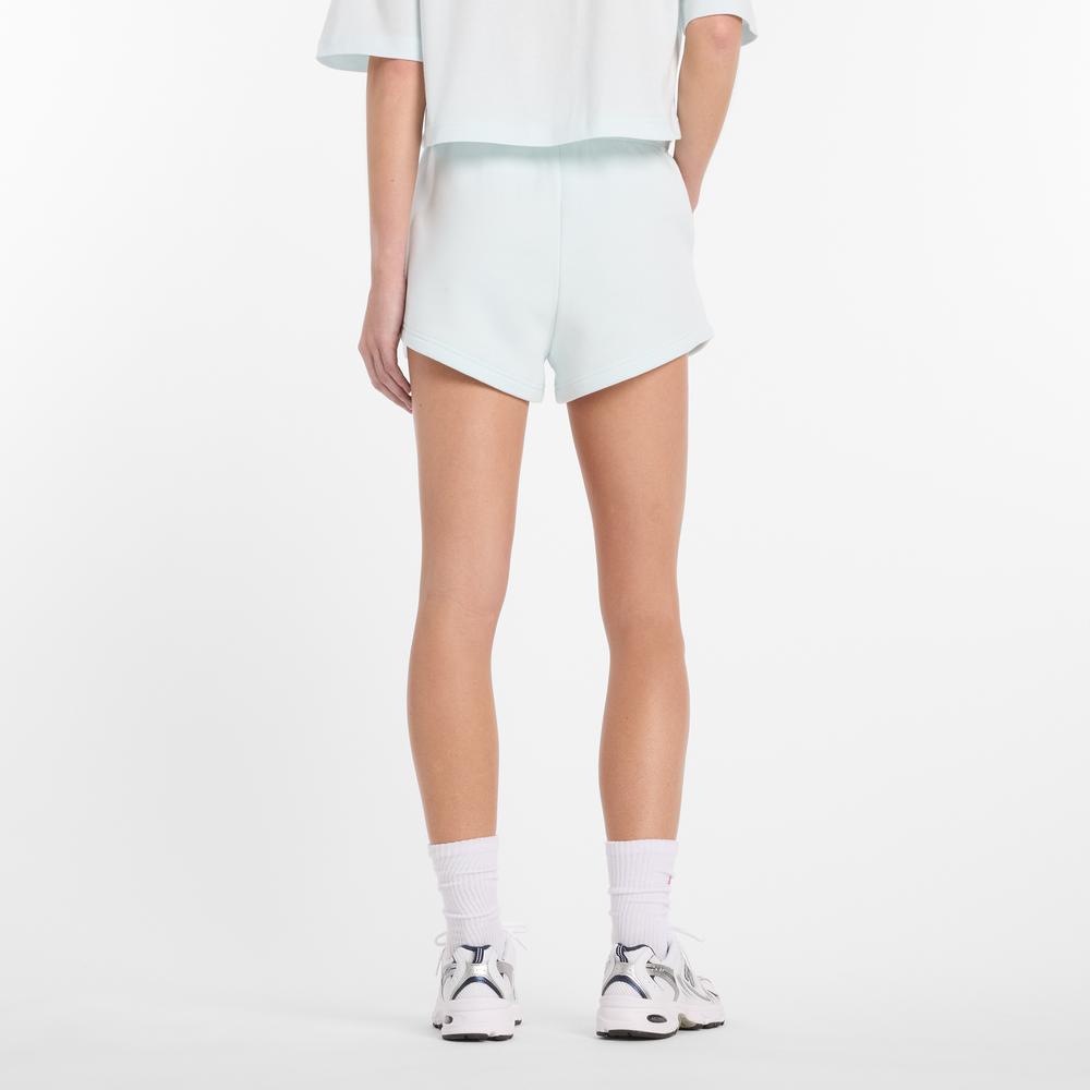 Dámské šortky New Balance WB61Y80AAAW - modré