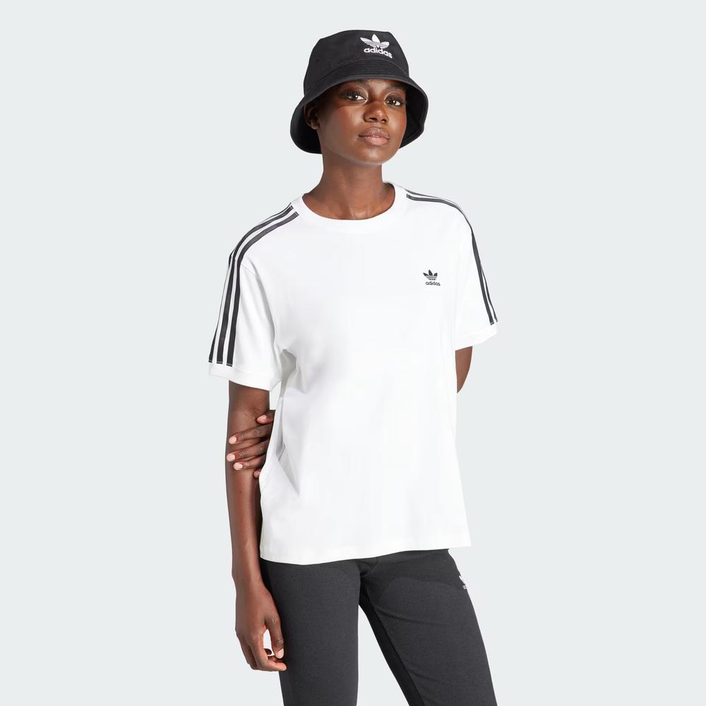 Tričko adidas Originals 3-Stripes IR8051 - bílé