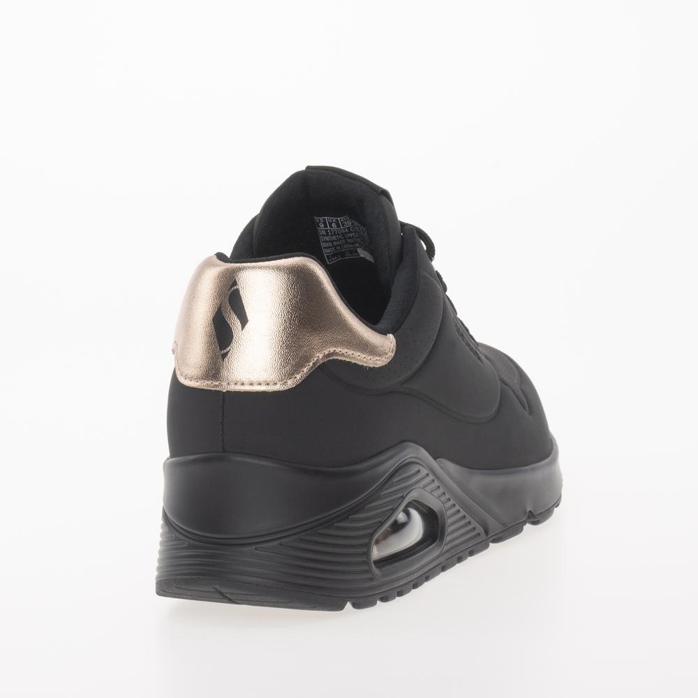 Boty dámské Skechers Uno Golden Air 177094BBK - černé