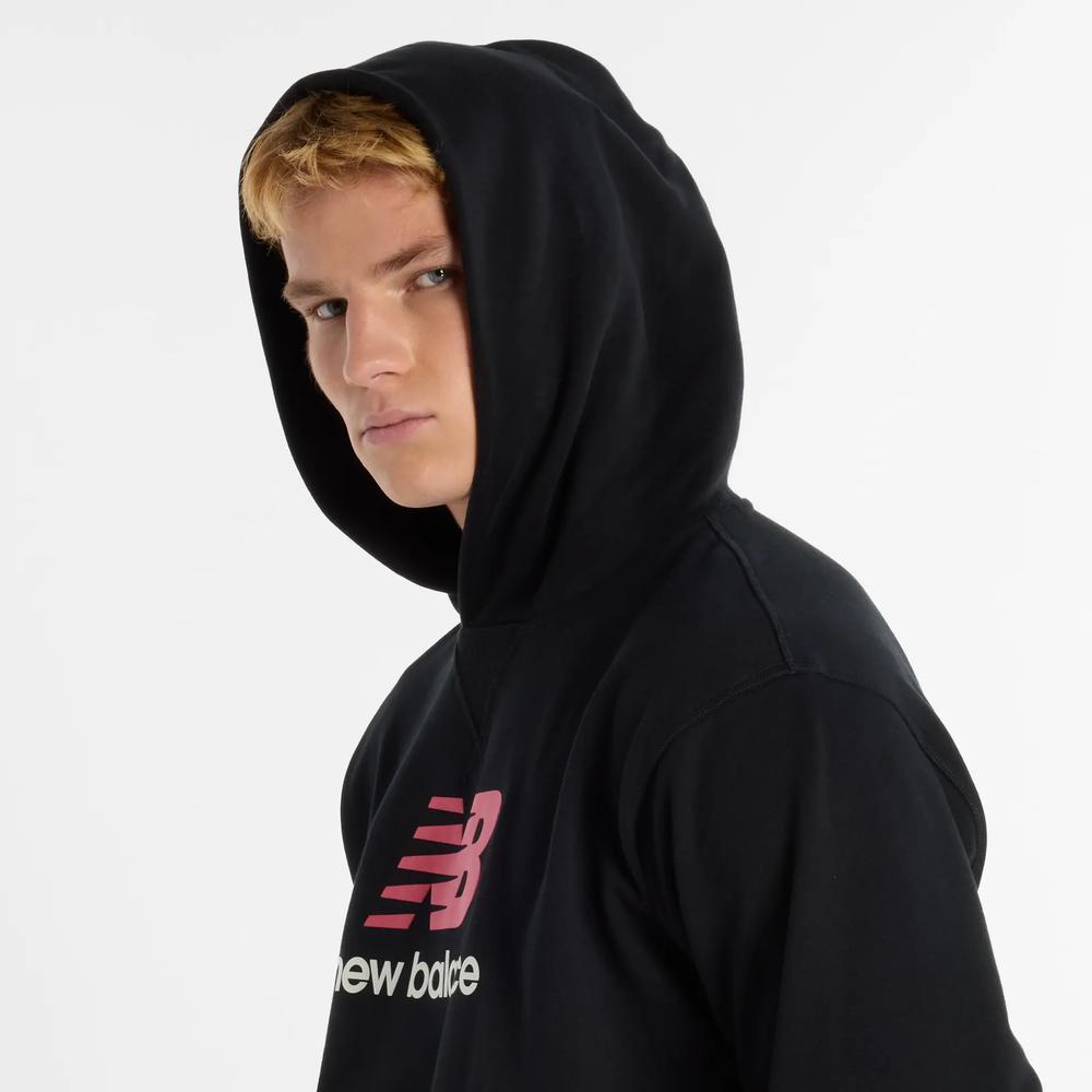 Pánská mikina New Balance MT51512BK - černé