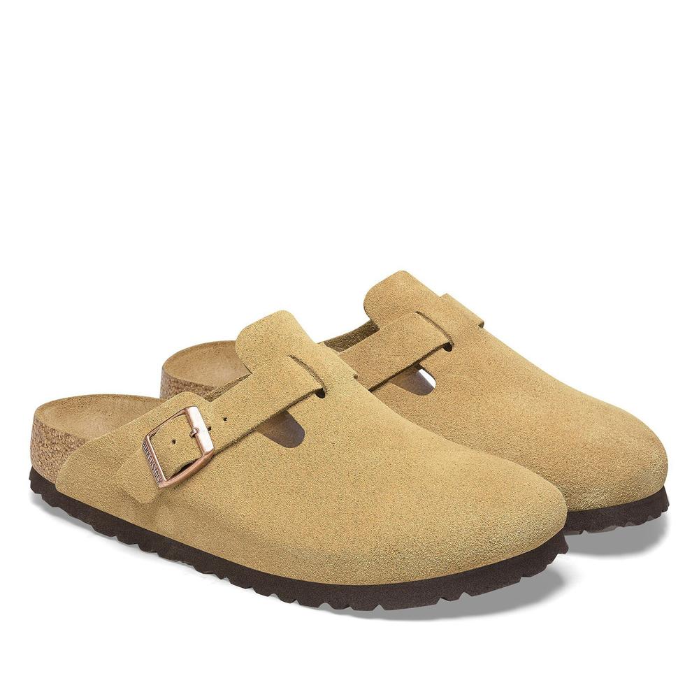 Žabky unisex Birkenstock Boston 1026181 - béžové