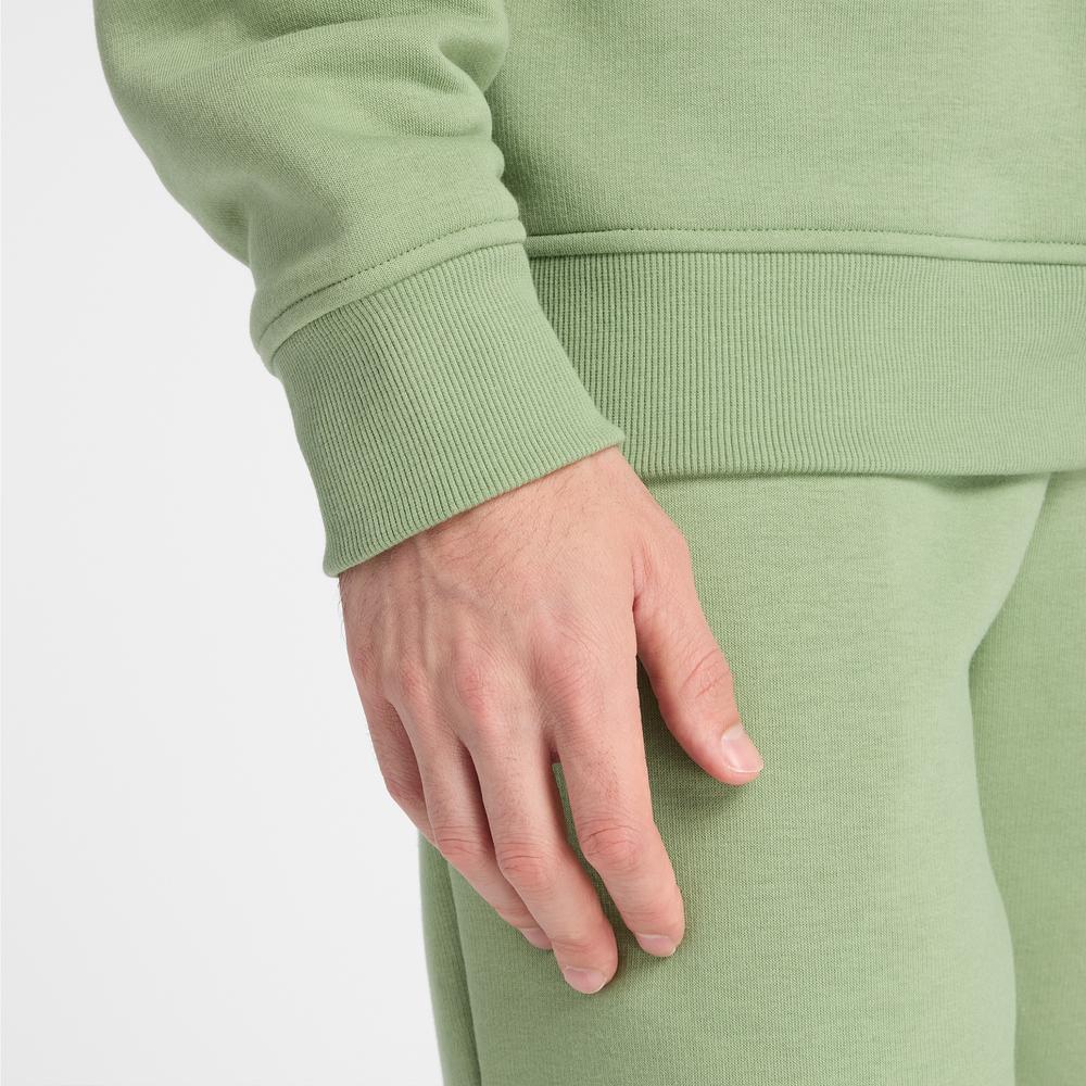 Pánská mikina New Balance MT43905AAR - zelené