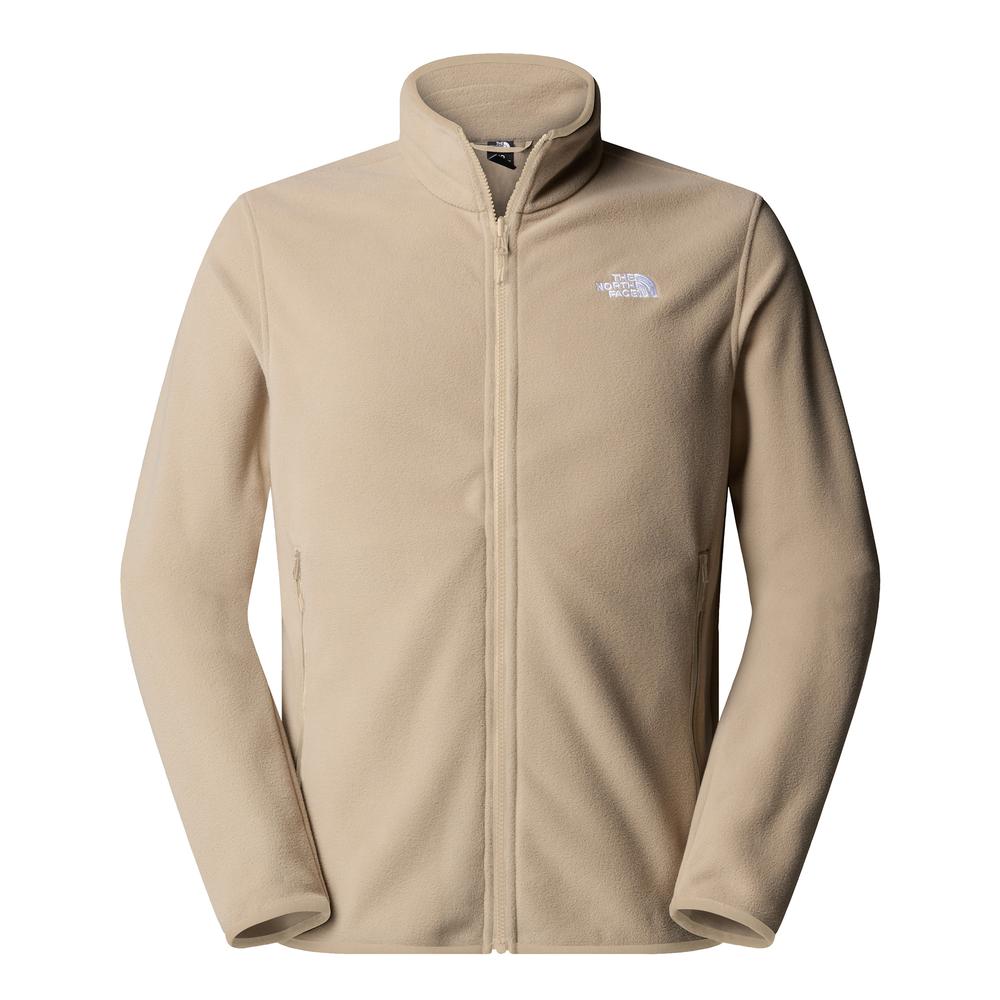 Pánská mikina The North Face Glacier Full-Zip Fleece 0A8D0RBOX1 - béžové