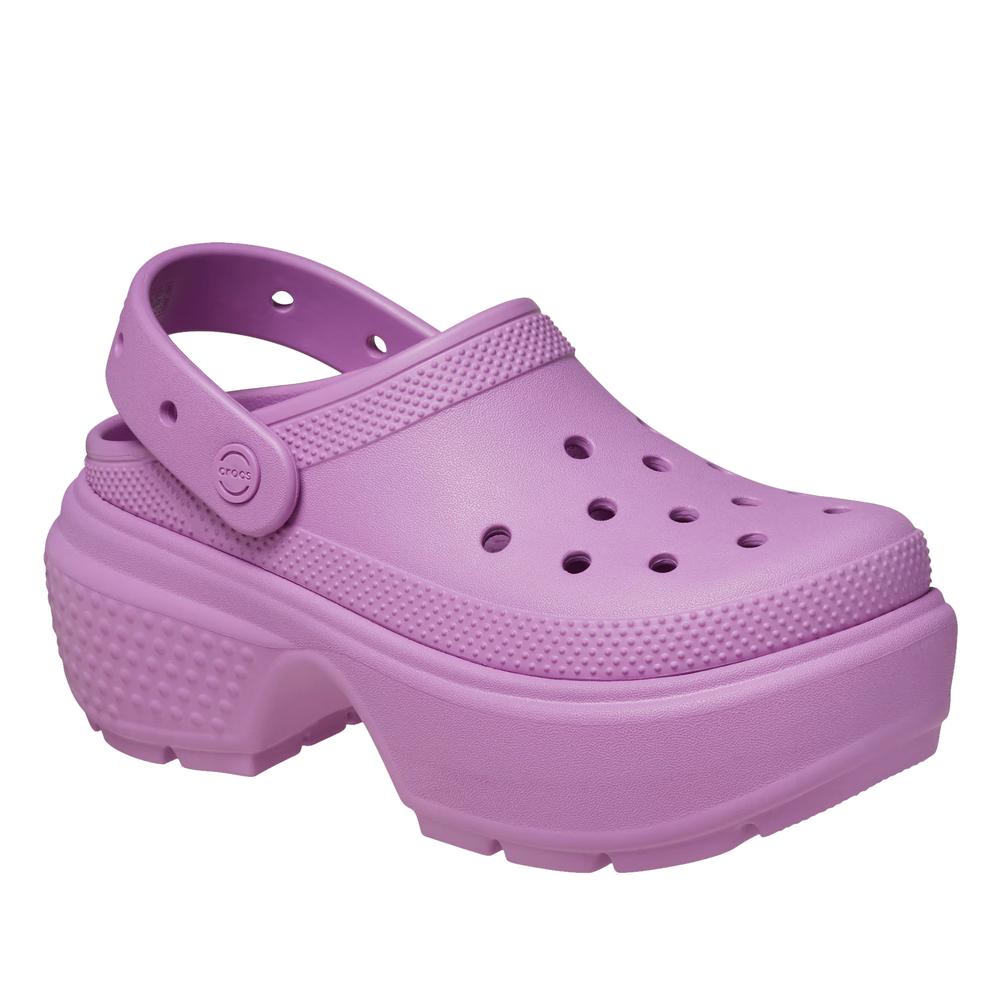 Žabky Crocs Stomp Clog 209347-6WQ - růžové