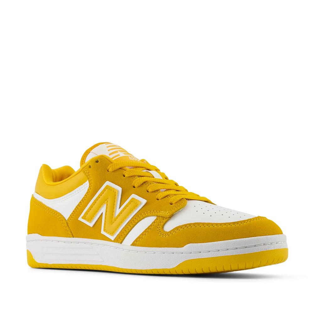 Boty New Balance BB480LWA - žluté