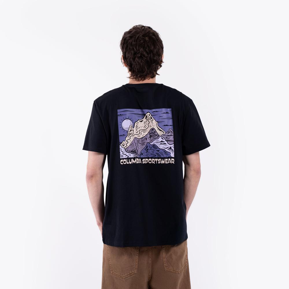 Pánská tričko Columbia CSC Back Graphic 2155021013 - černé