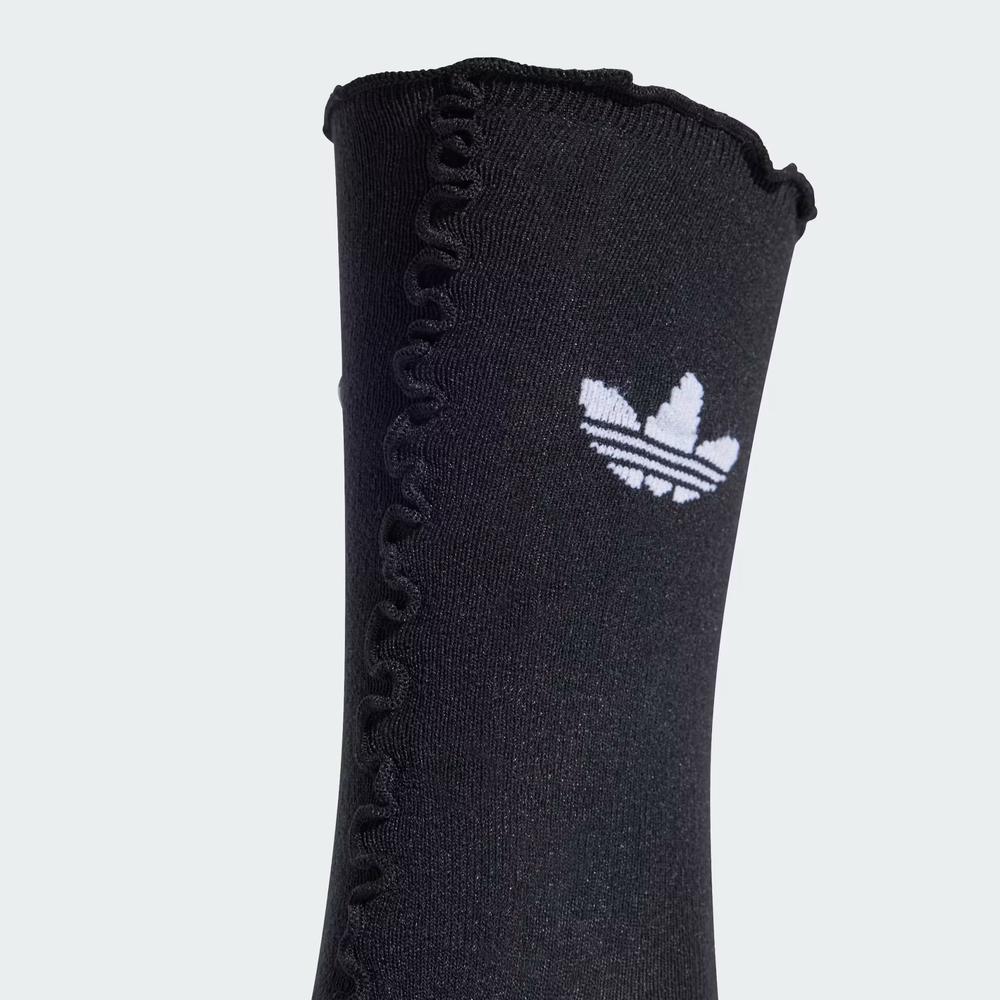 Dámské ponožky adidas Originals Ruffle 2 Pairs JD5623 - černé