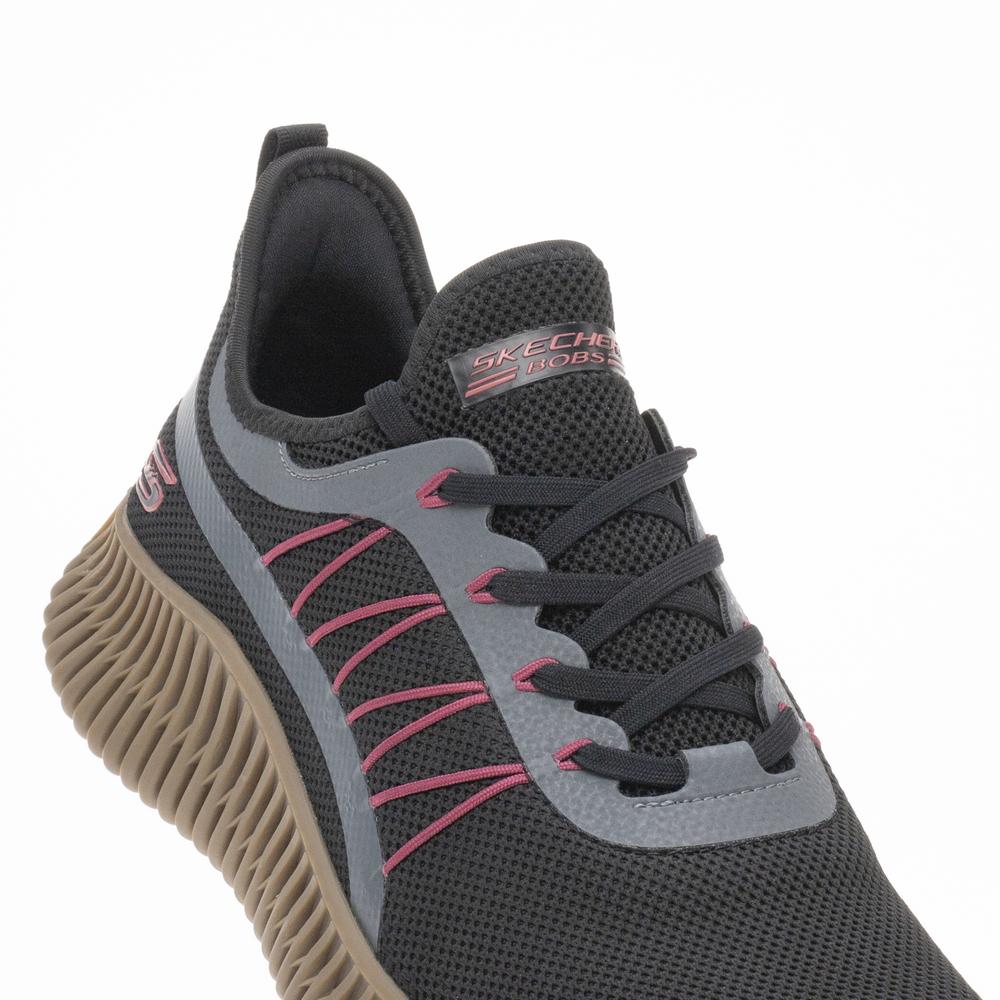 Boty Skechers Bobs Geo 118171BKMT - černé