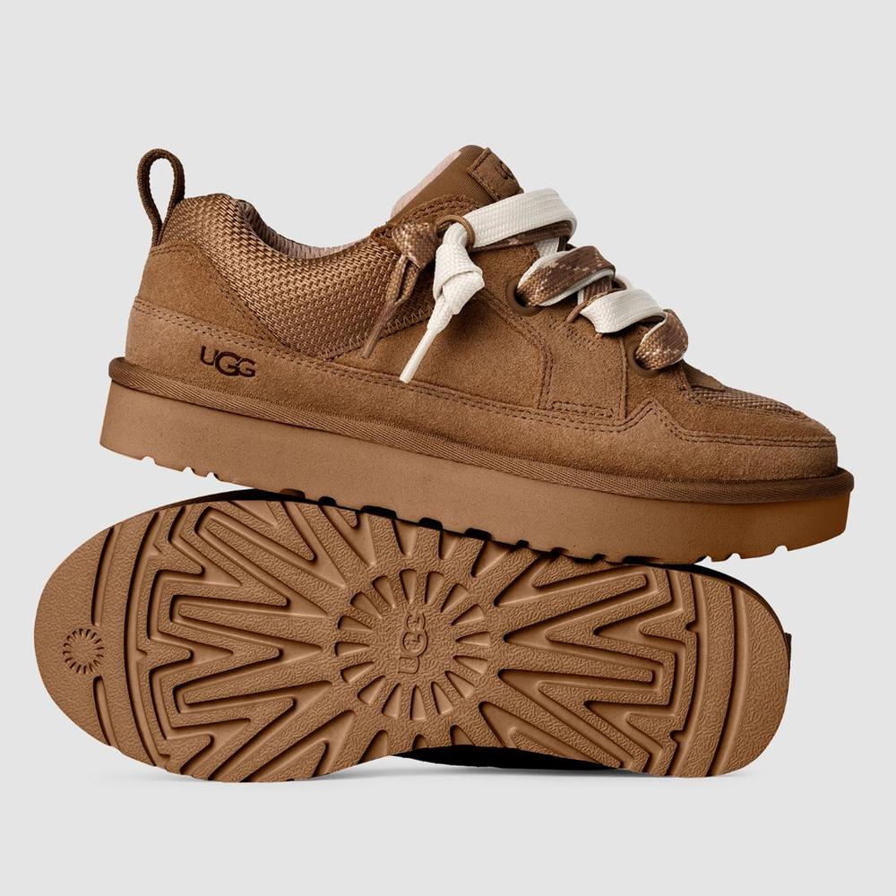 Boty dámské Ugg Lo Lowmel Sneaker 1168890-CHE - hnědé