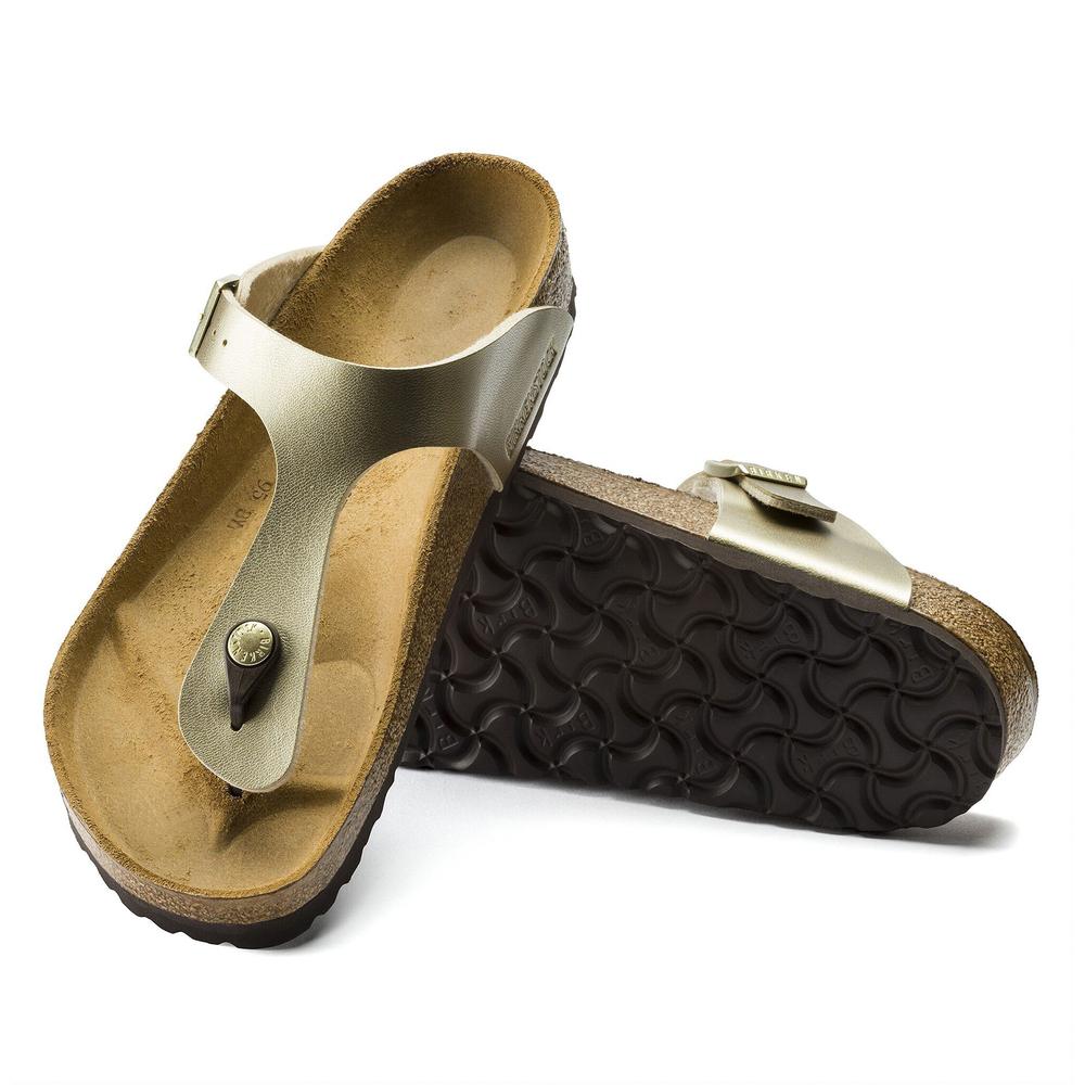 Žabky Birkenstock Gizeh 1016109 - žlaté