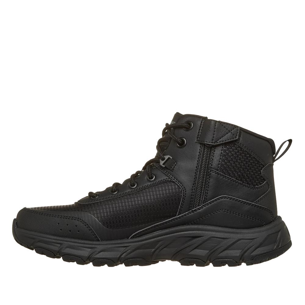 Boty pánské Skechers Hillcrest 2.0 Woodrock Peak 237804BBK - černé
