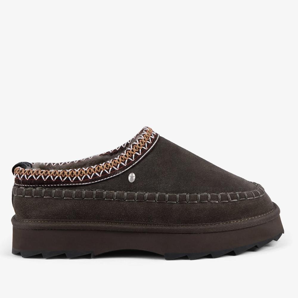 Dámská boty Emu Australia Sharky Adventure Scuff W13239OLID - zelené