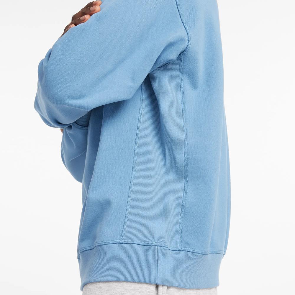 Pánská mikina New Balance MT41506HEB - modré