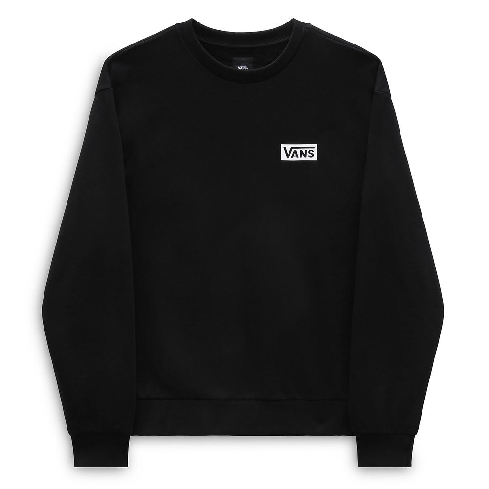 Mikina Vans Relaxed Fit Crew VN0007FPBLK1 - černé