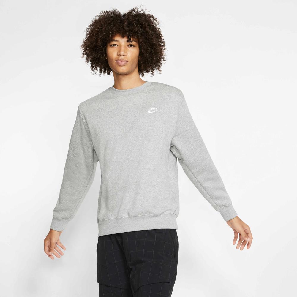 Sportovní mikina Nike Sportswear Club BV2662-063 - šedivé