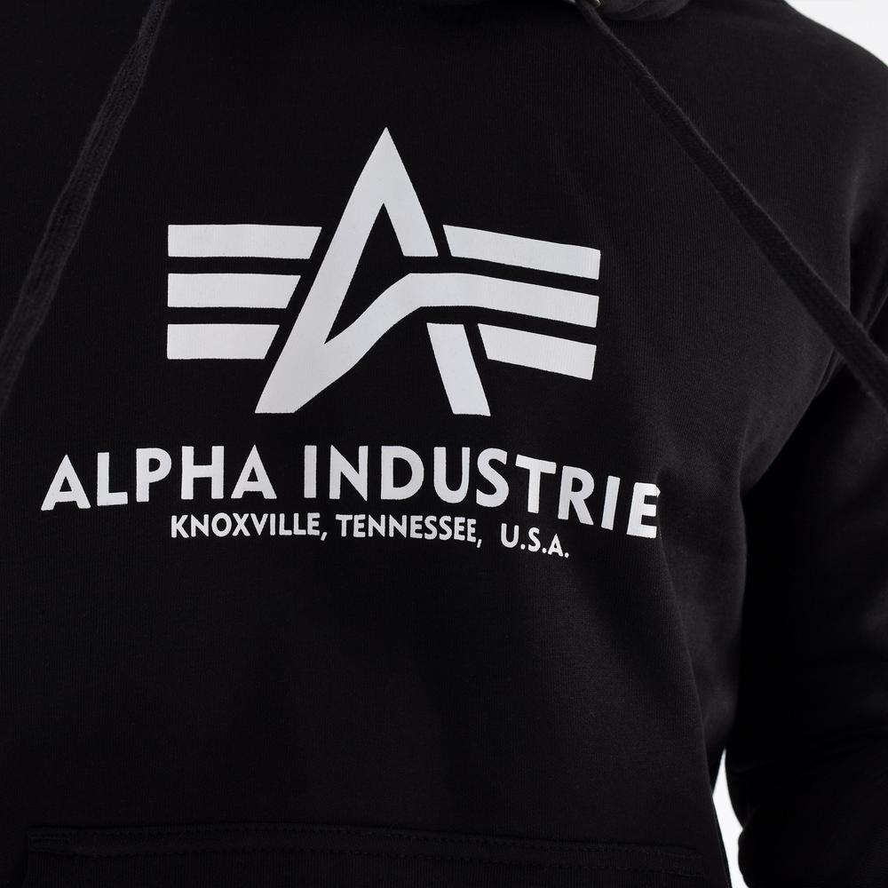 Mikina Alpha Industries Basic Hoody 17831203 - černé
