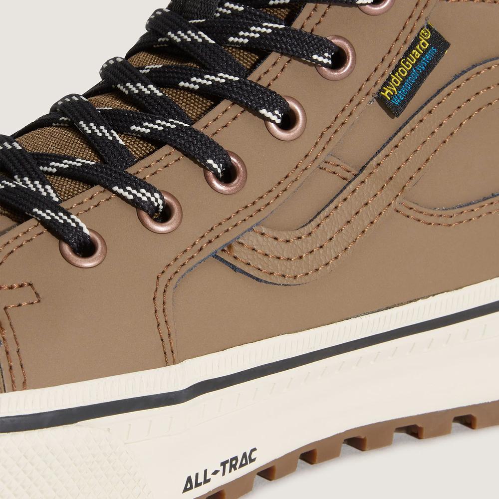 Pánské boty Vans SK8-Hi Waterproof Insulated VN000DAQ91K1 - hnědé