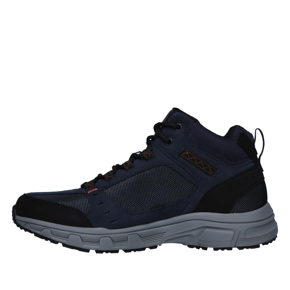 Boty Skechers Relaxed Fit Oak Canyon Ironhide 51895NVOR - tmavě modrě