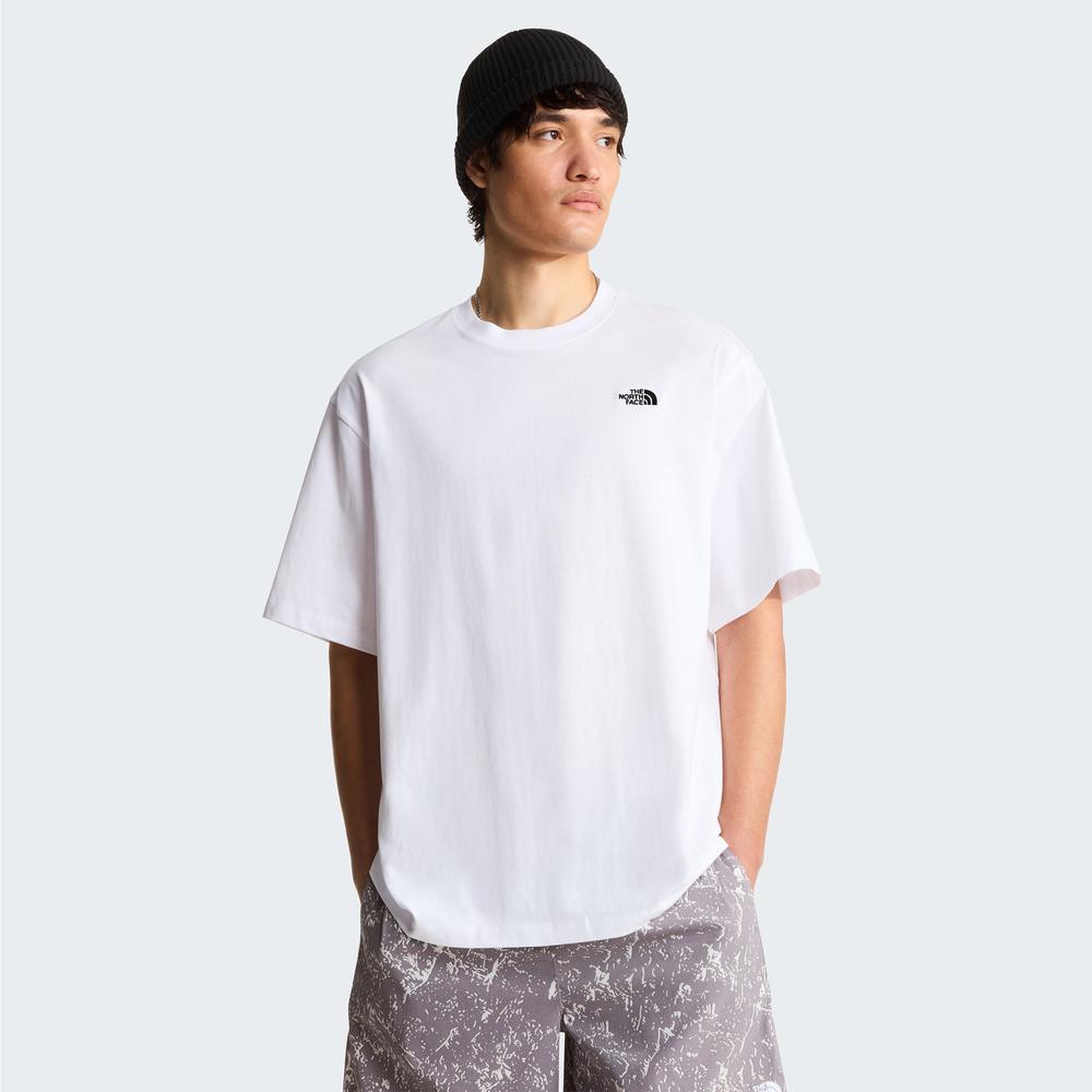 Pánská tričko The North Face Essential Simple Dome 0A8EVWFN41 - bílé