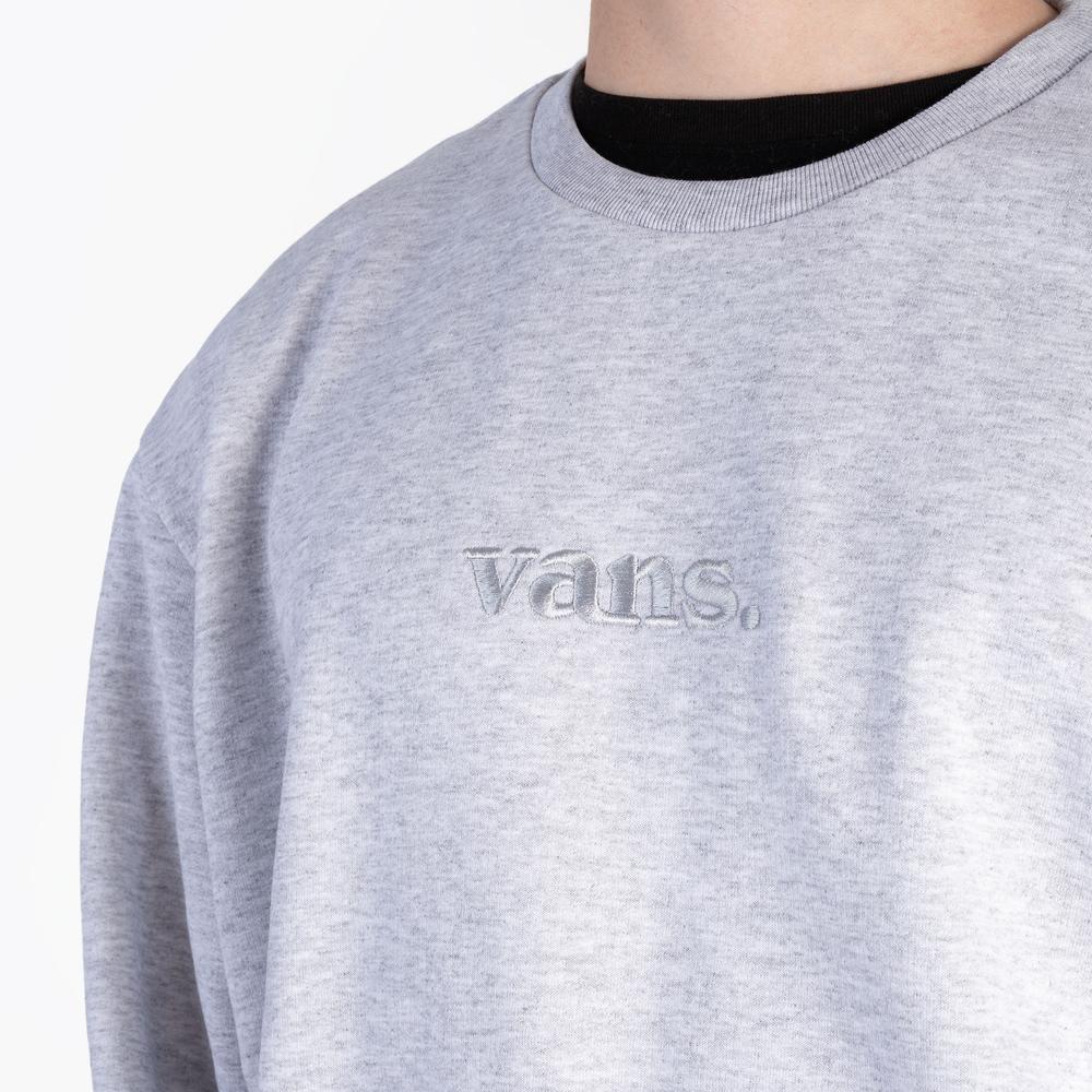 Mikina Vans Essential Relaxed Crew VN000H911QI1 - šedivé