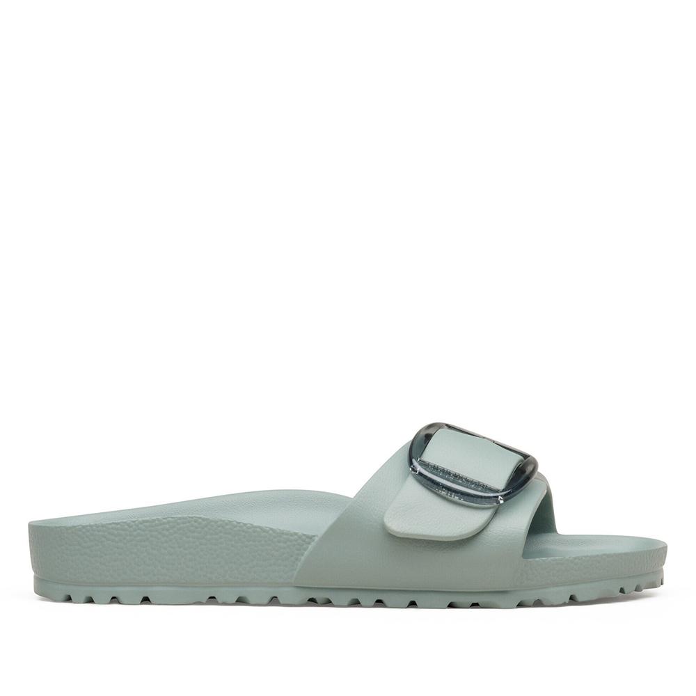 Žabky dámské Birkenstock Madrid Big Buckle 1031422 - zelené
