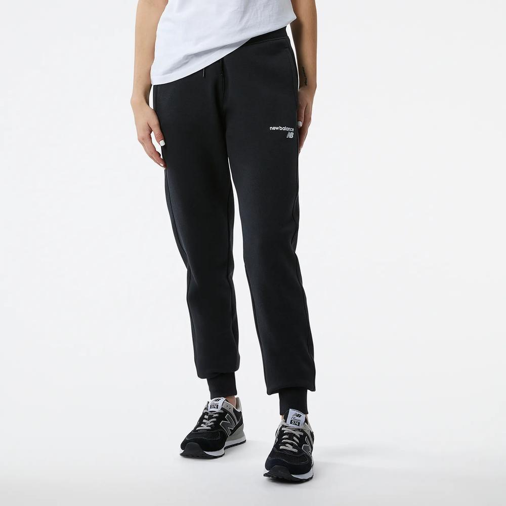 Sportovní tepláky New Balance WP03805BK - černé