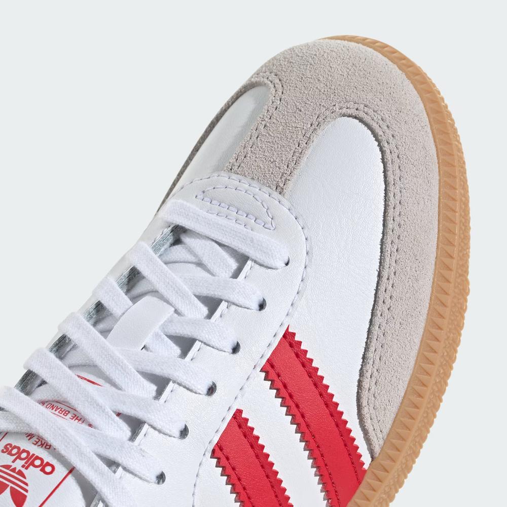 Dětské boty adidas Originals Samba OG J JQ2833 - bílé
