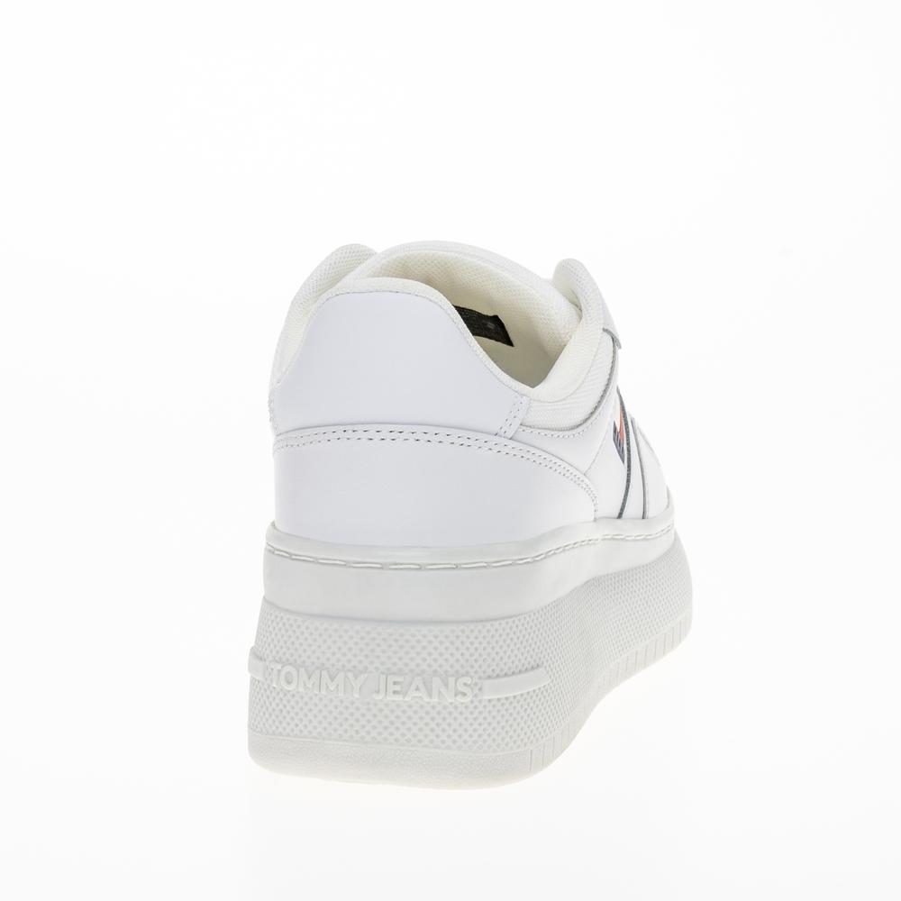Boty Tommy Hilfiger TJW Retro Basket Flatform Ess EN0EN02506-YBS - bílé