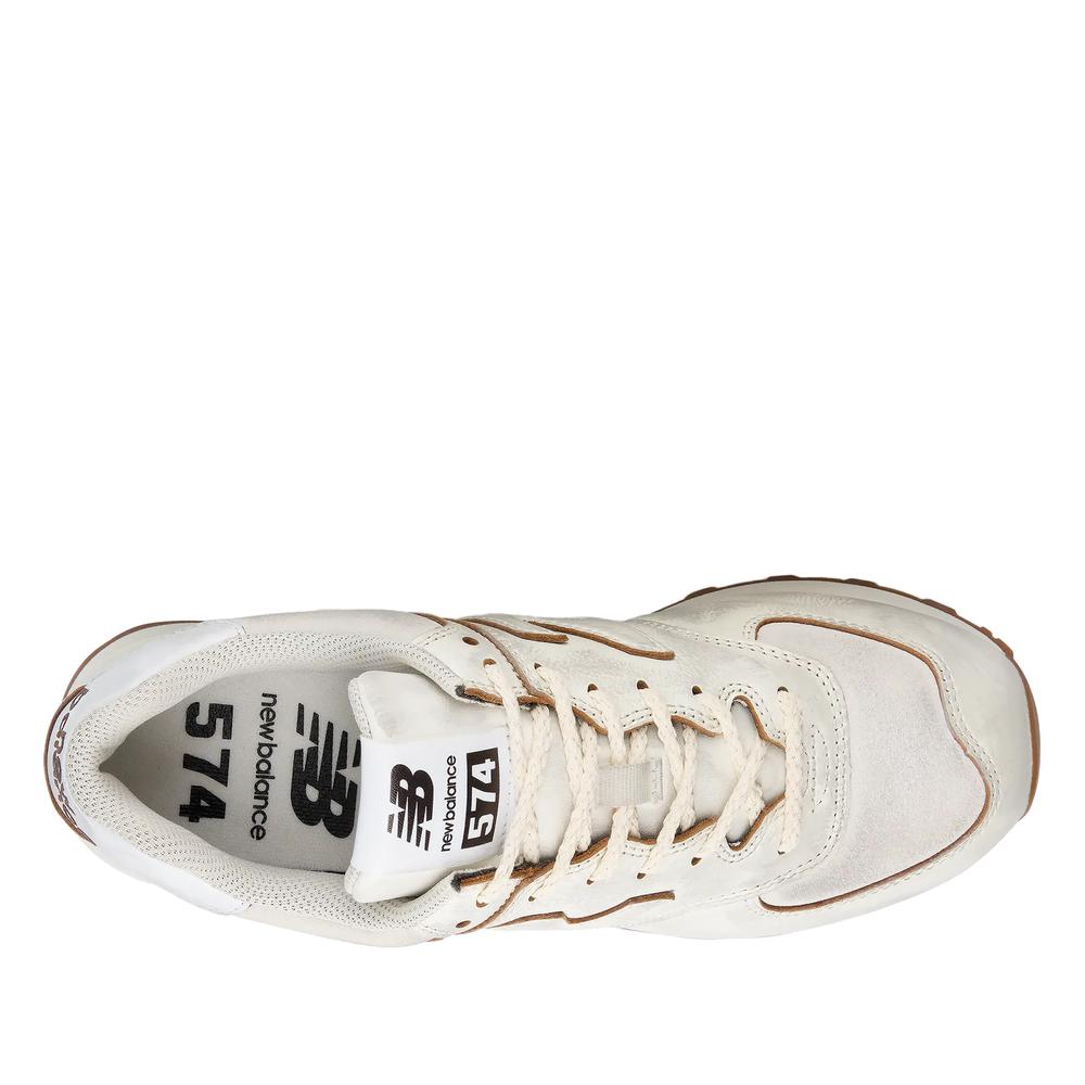 Dámské boty New Balance W574HF - béžové