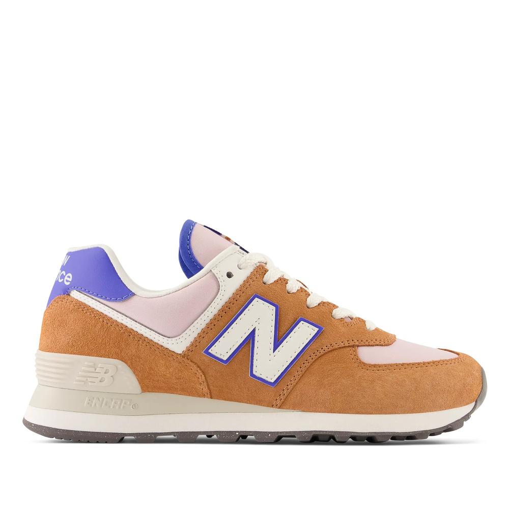 Boty New Balance WL574QB – hnědý