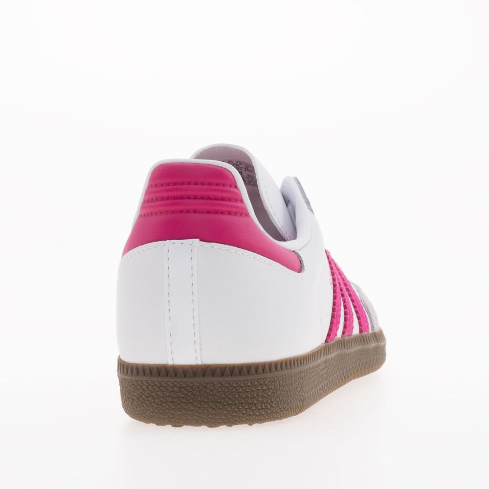 Dětské boty adidas Originals Samba OG J KK3556 - bílé