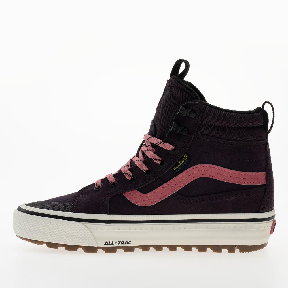 Dámské boty Vans SK8-Hi Waterproof VN000DAQ02Y1 Insulated - fialové