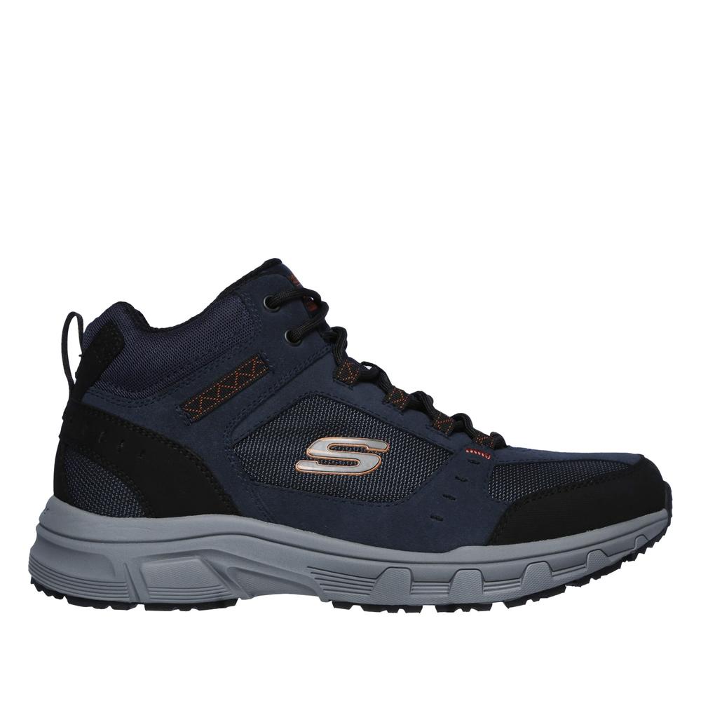 Boty Skechers Relaxed Fit Oak Canyon Ironhide 51895NVOR - tmavě modrě