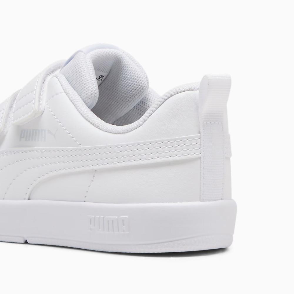 Dětské boty Puma Courtflex V3 V PS 39764202 - bílé