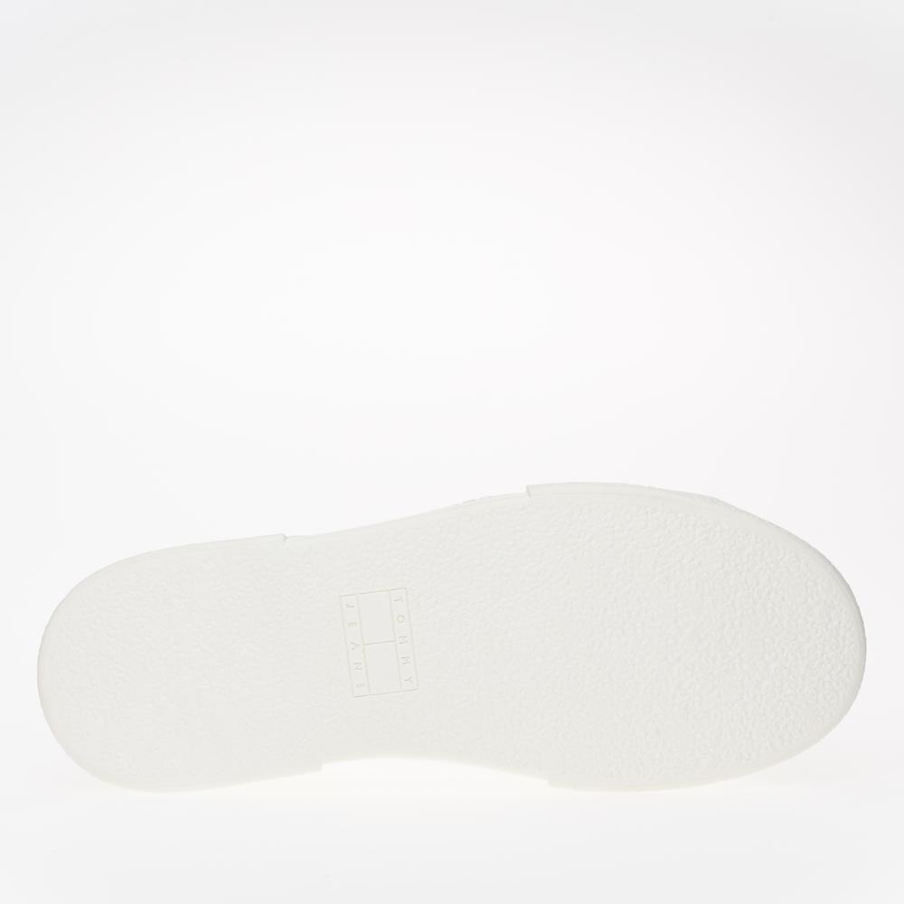 Boty Tommy Jeans Floxing Flatform EN0EN02480-YBL - bílé