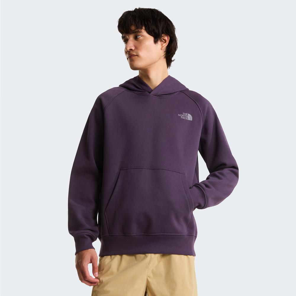 Pánské mikina The North Face Raglan Box NSE 0A89F9G5O1 - fialové
