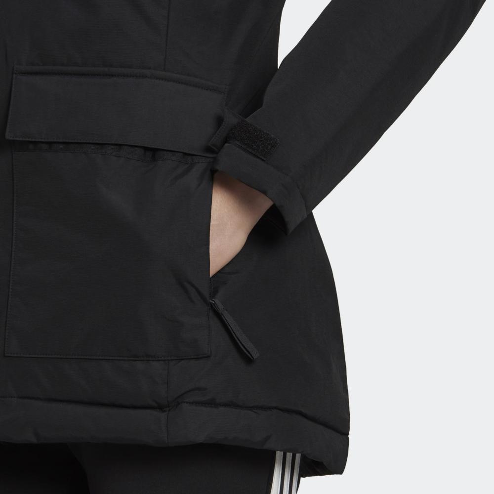 Bunda adidas Utilitas Hooded Hooded Parka GT1707 - černé