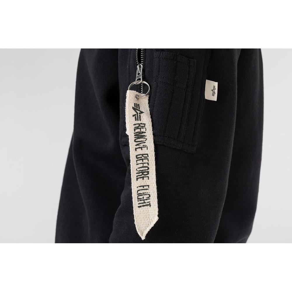 Mikina Alpha Industries Organics EMB Sweater 118316649 - černé