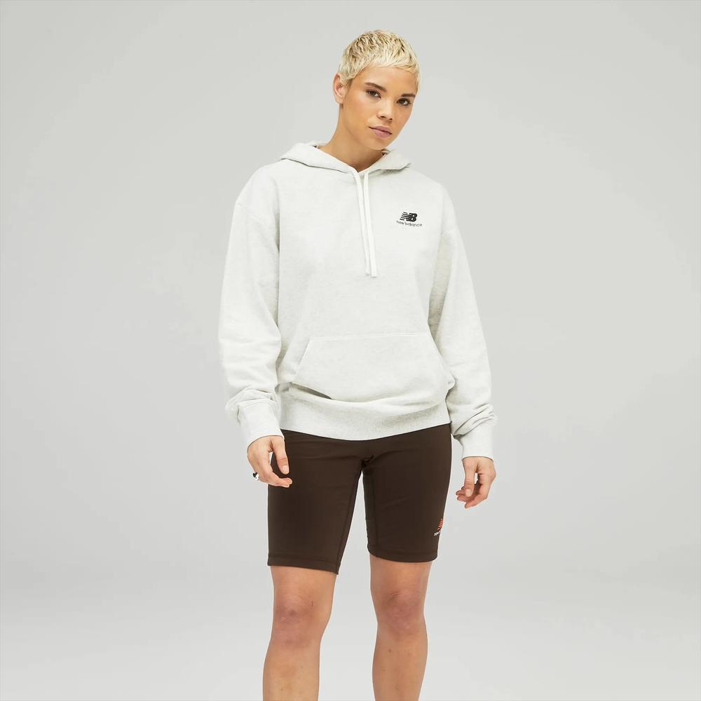 Sportovní mikina New Balance UT21500SAH - šedivé