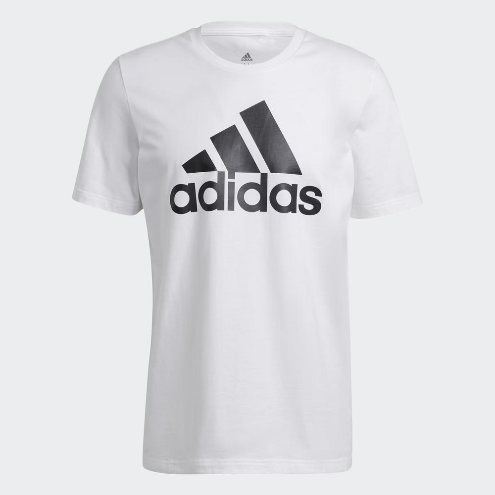 Tričko adidas Essentials Big Logo Tee GK9121 - bílé