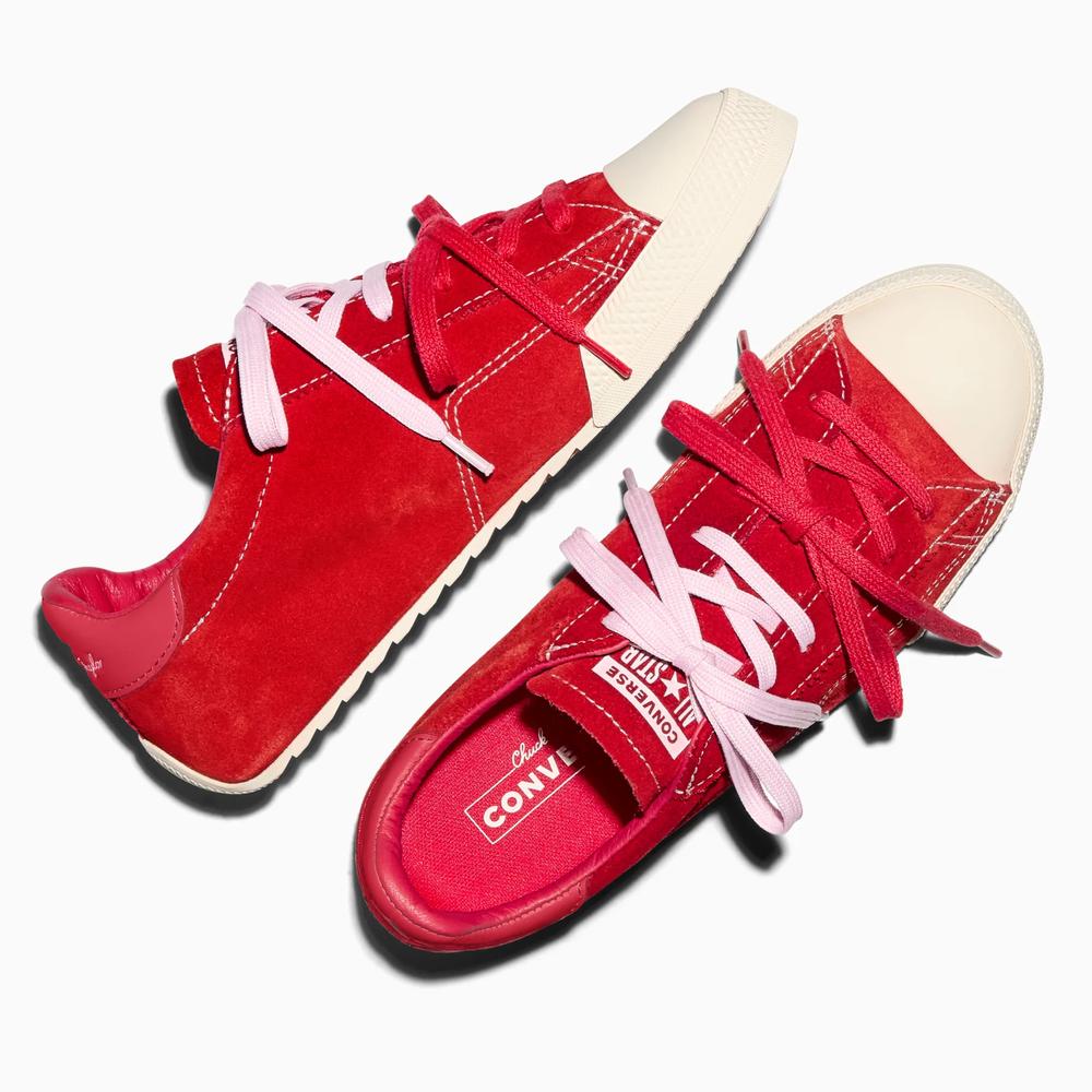 Unisex boty Converse Chuck Taylor Lo A17859C - červené