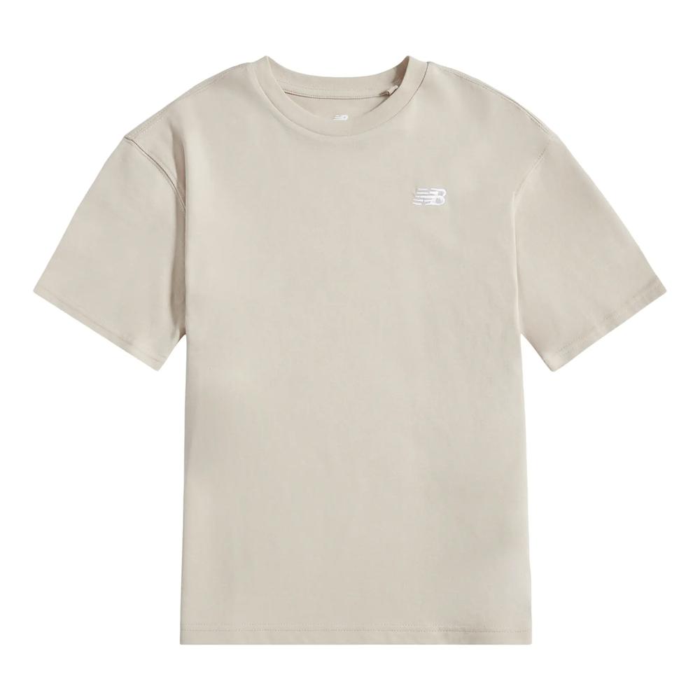 Dětské tričko New Balance LAKB0001TWF - béžové