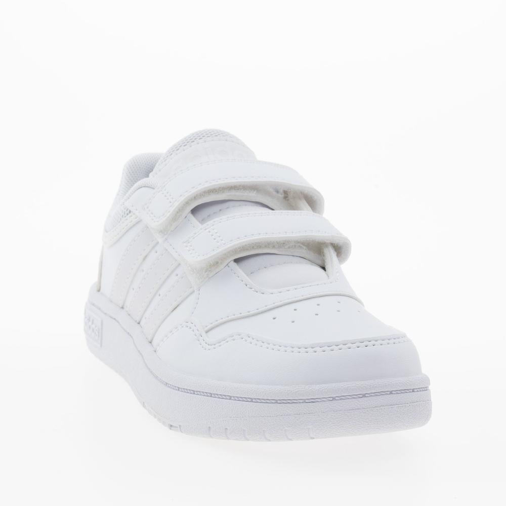 Boty dětské adidas Hoops GW0436 - bílé