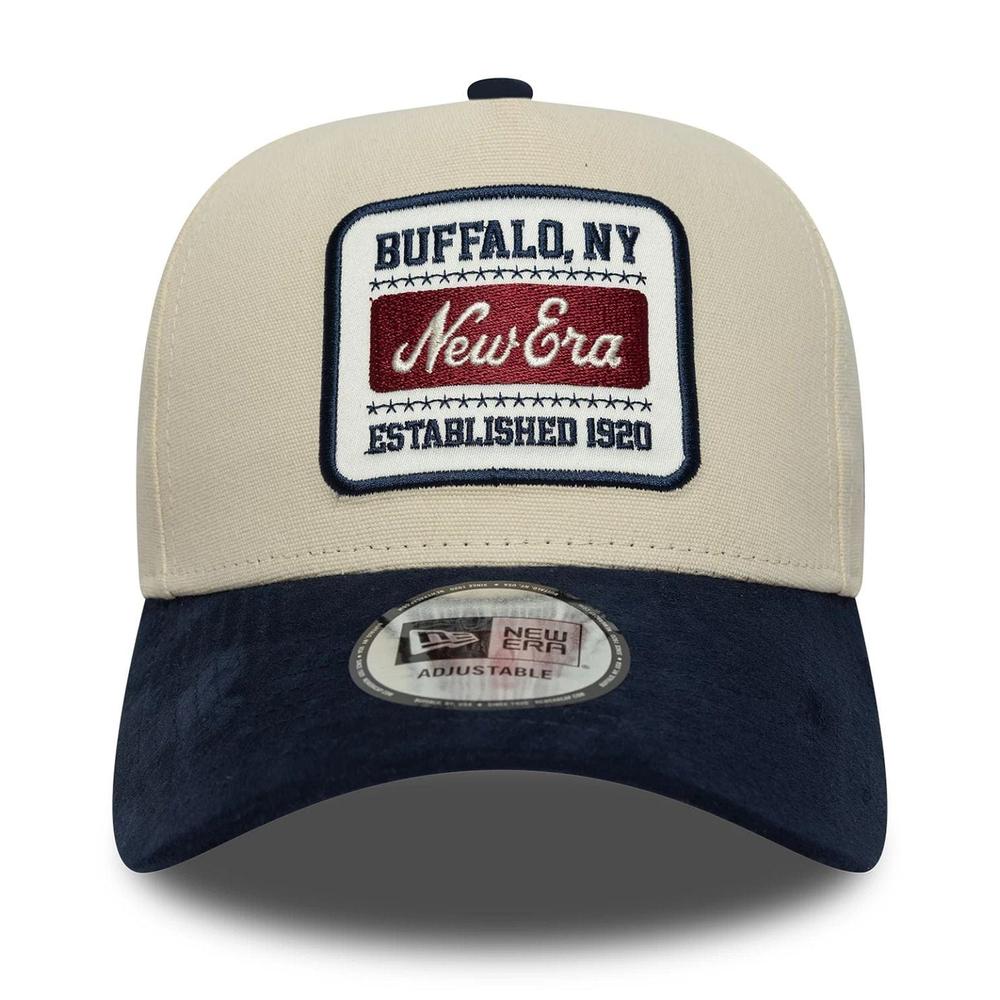 Čepice pánské New Era Patch Suede 9FORTY E-Frame 60771797 - béžové